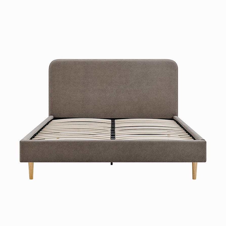Lit - Gris-taupe