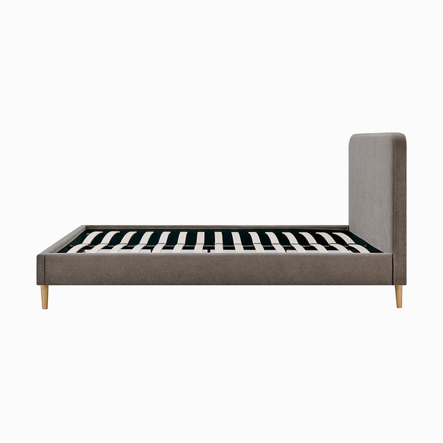 Lit - Gris-taupe