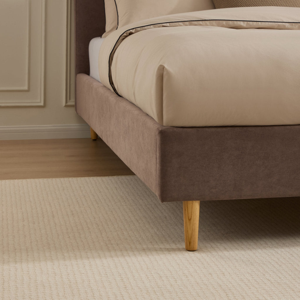 Lit - Gris-taupe
