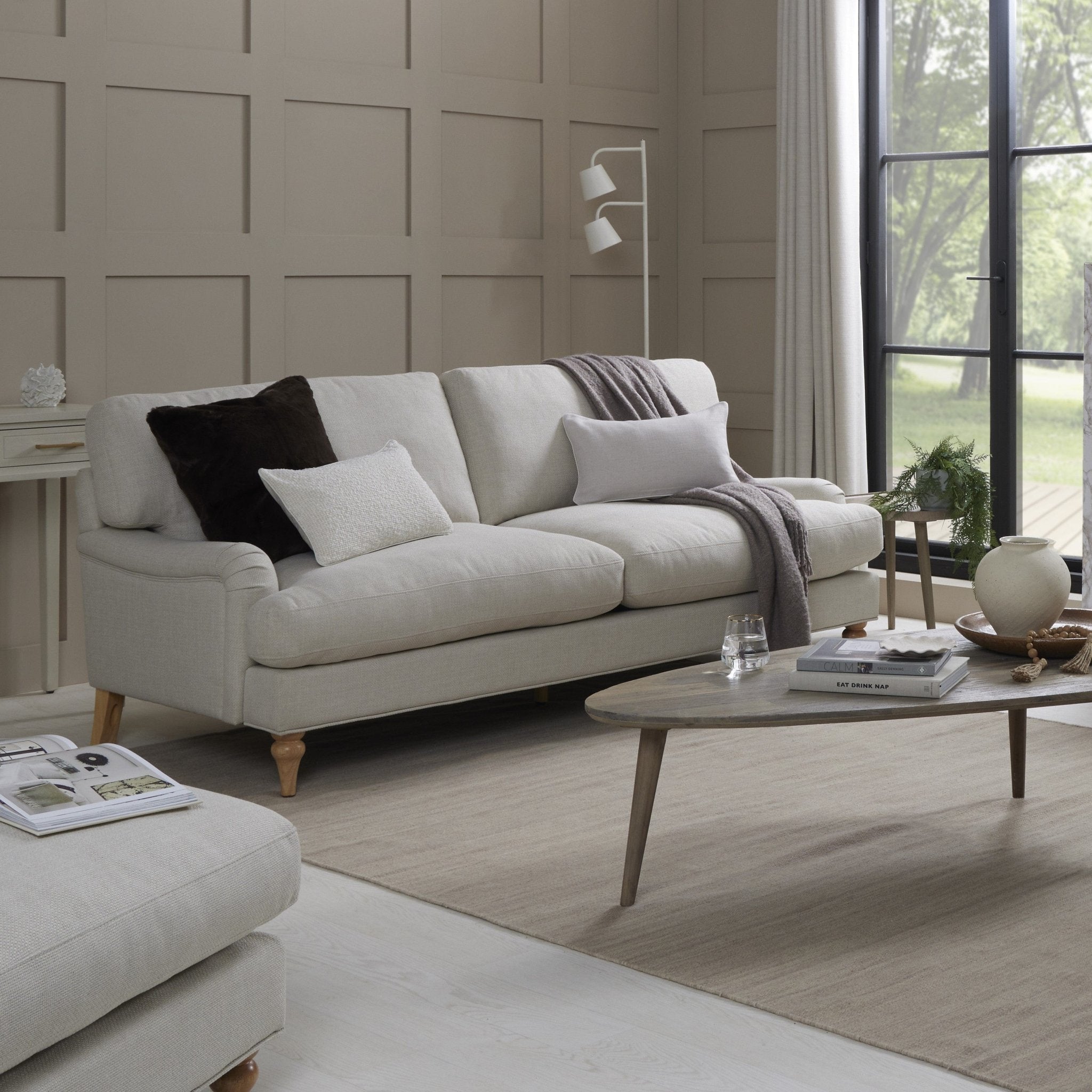 Canapé 3 places - Beige