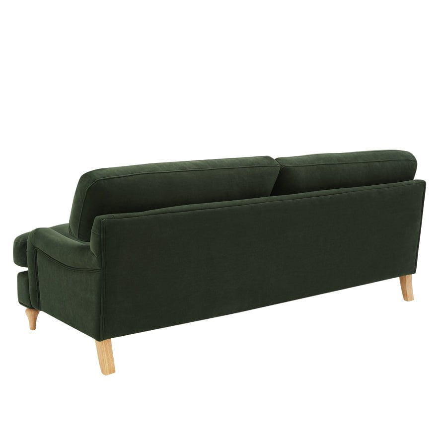 Canapé 3 places - Vert olive foncé
