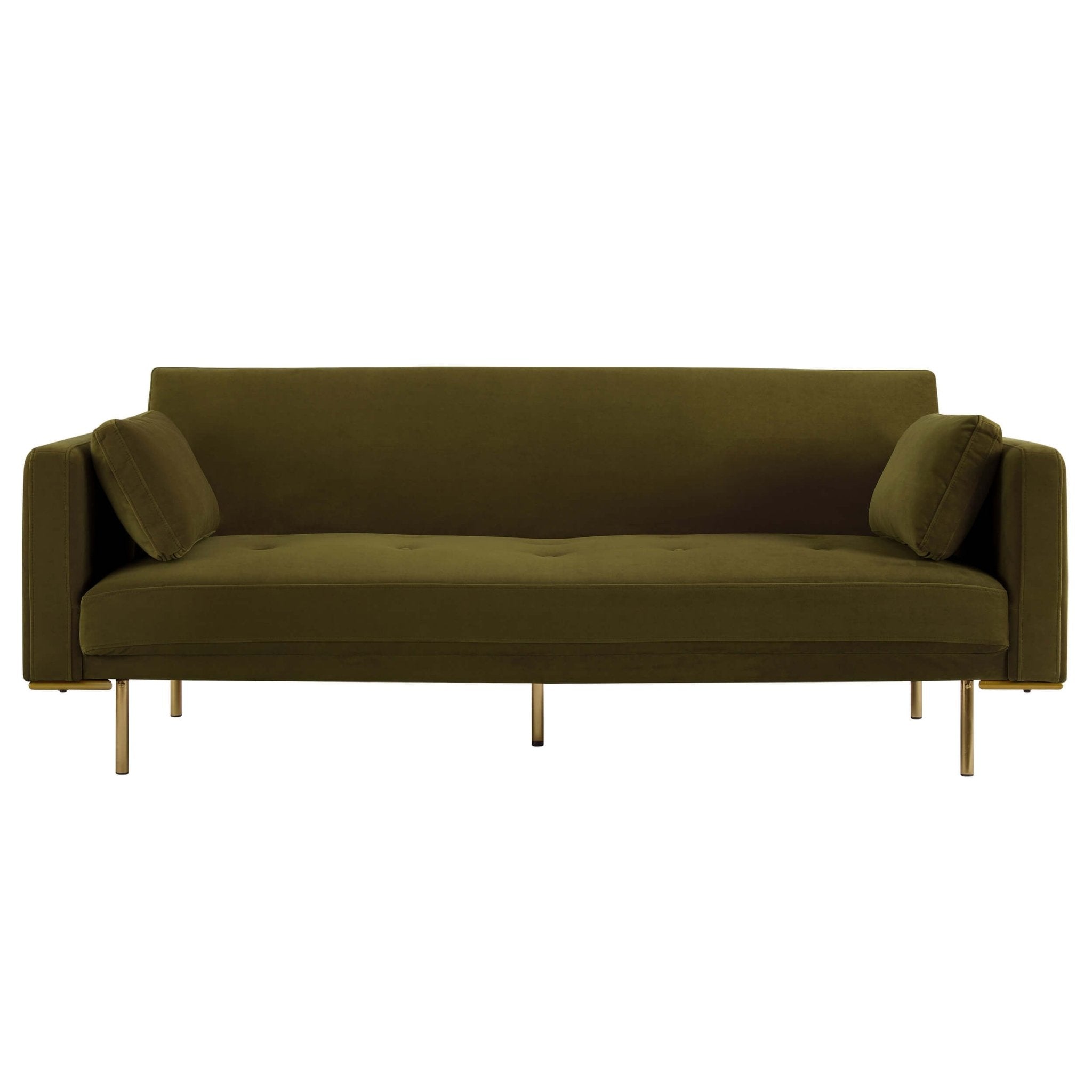 Canapé convertible - Vert riche