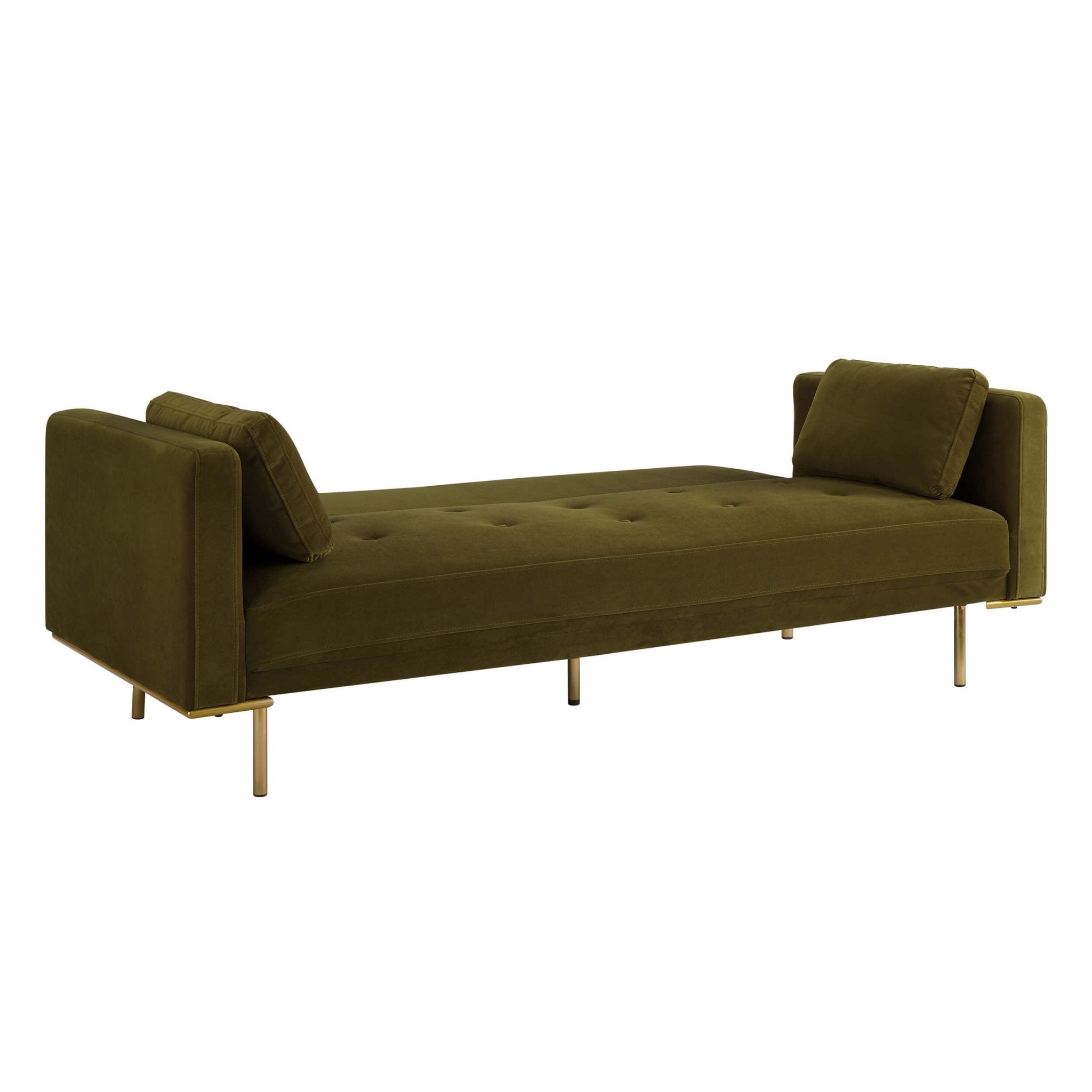 Canapé convertible - Vert riche