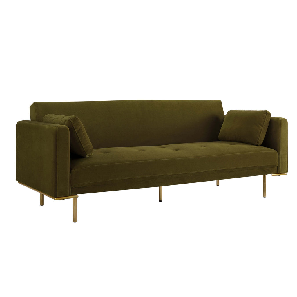 Canapé convertible - Vert riche