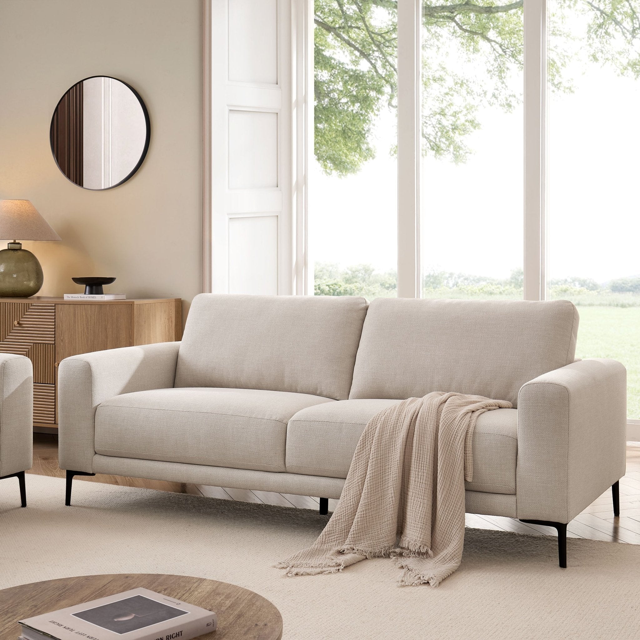 Canapé 3 places - Beige
