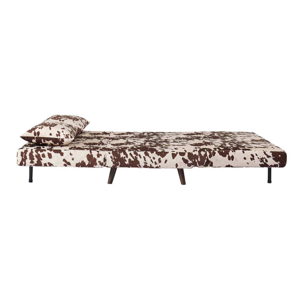 Canapé-lit double – Marron