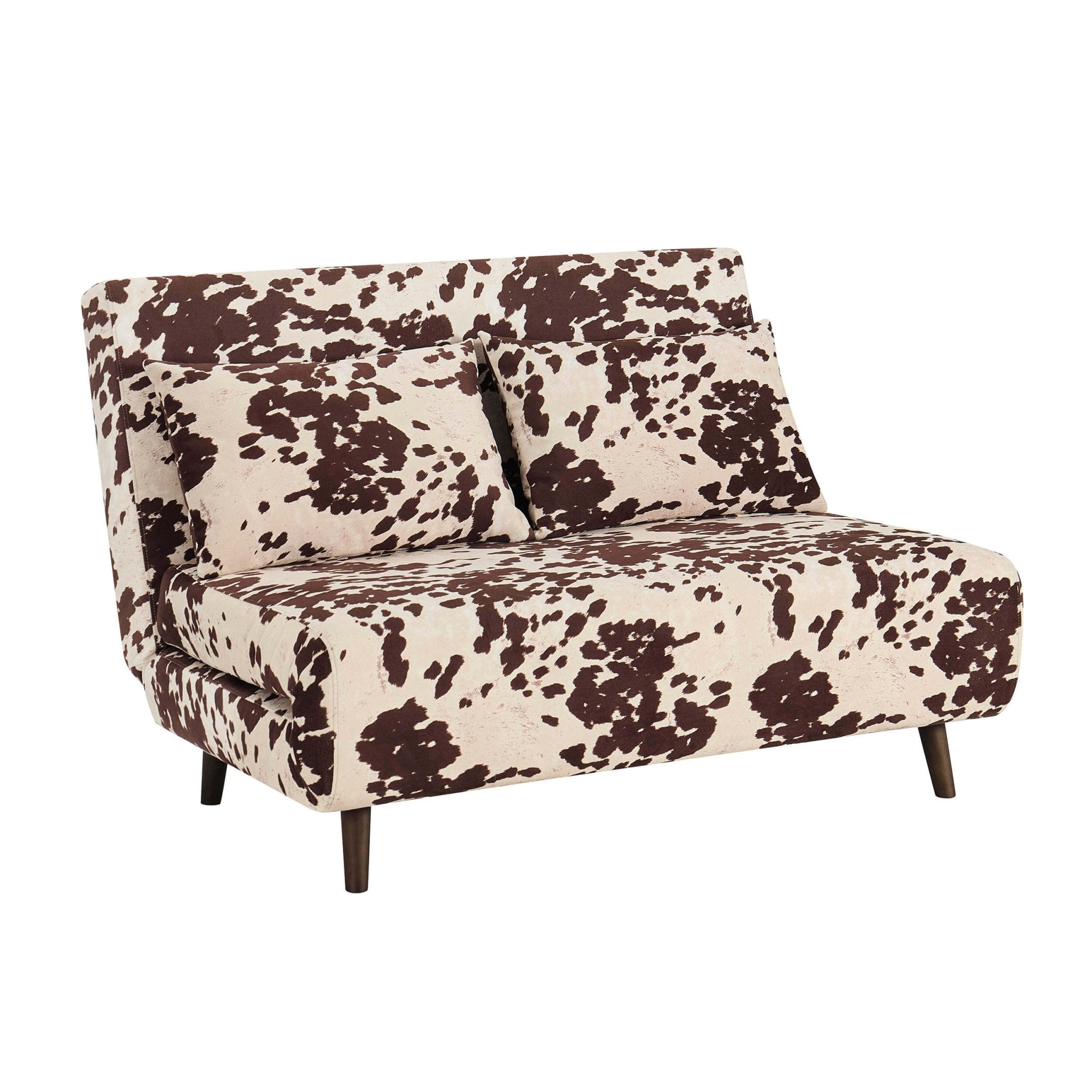 Canapé-lit double – Marron