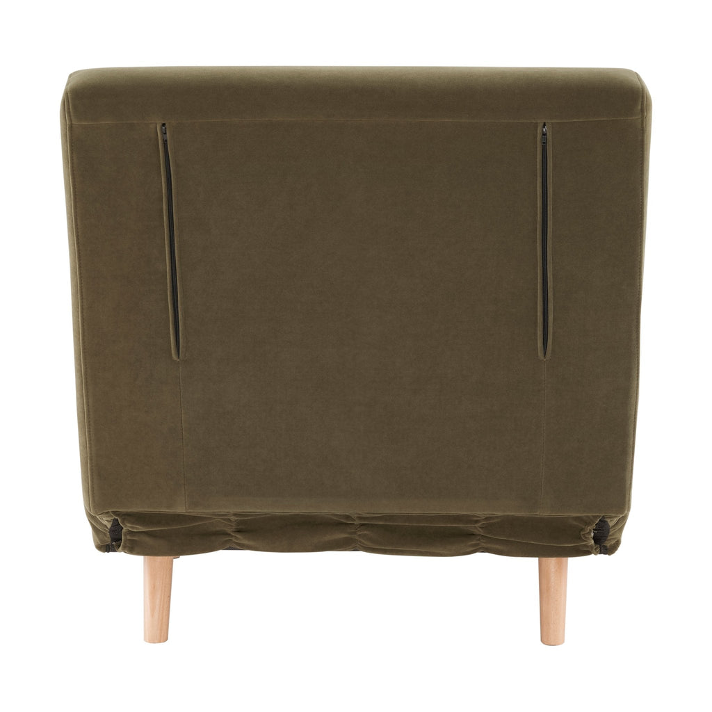 Canapé-lit simple - Vert olive