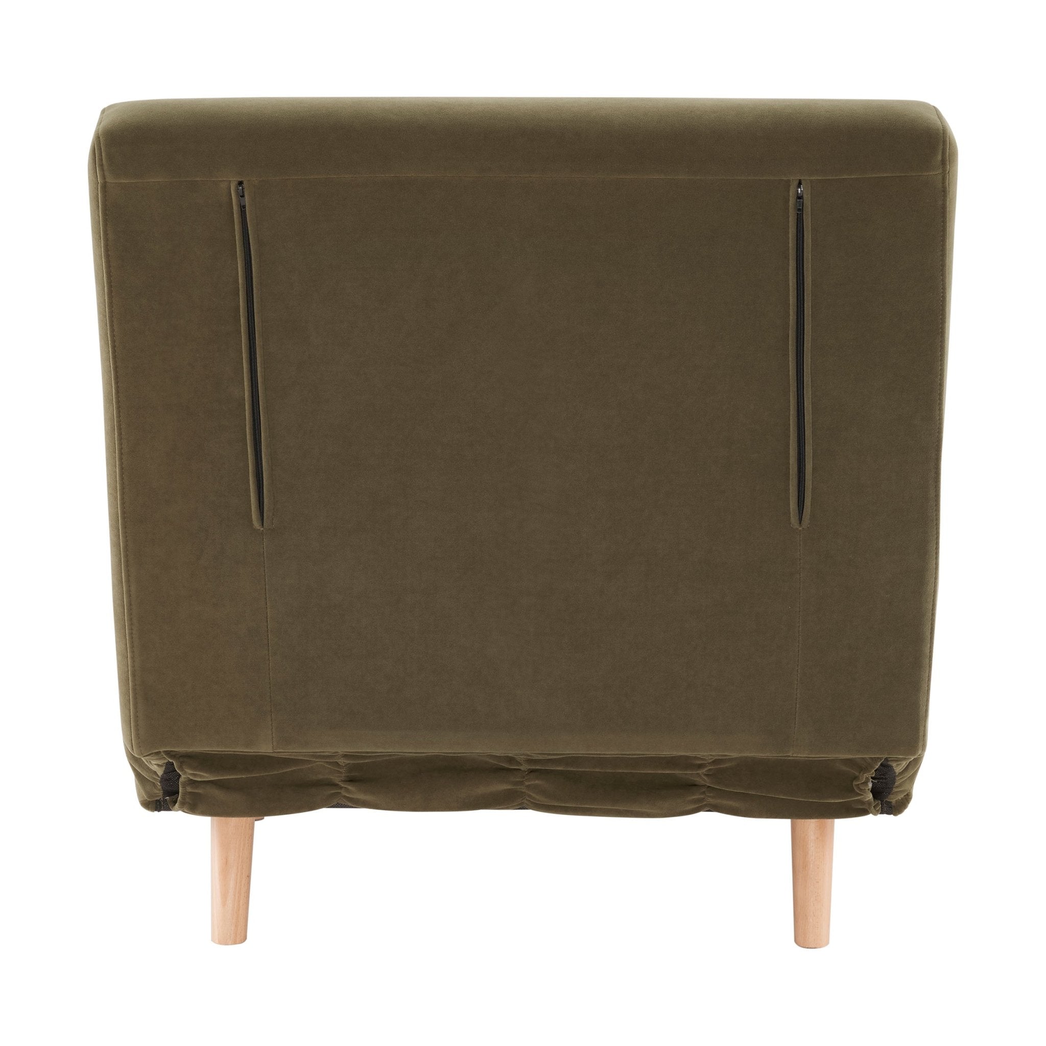 Canapé-lit simple - Vert olive