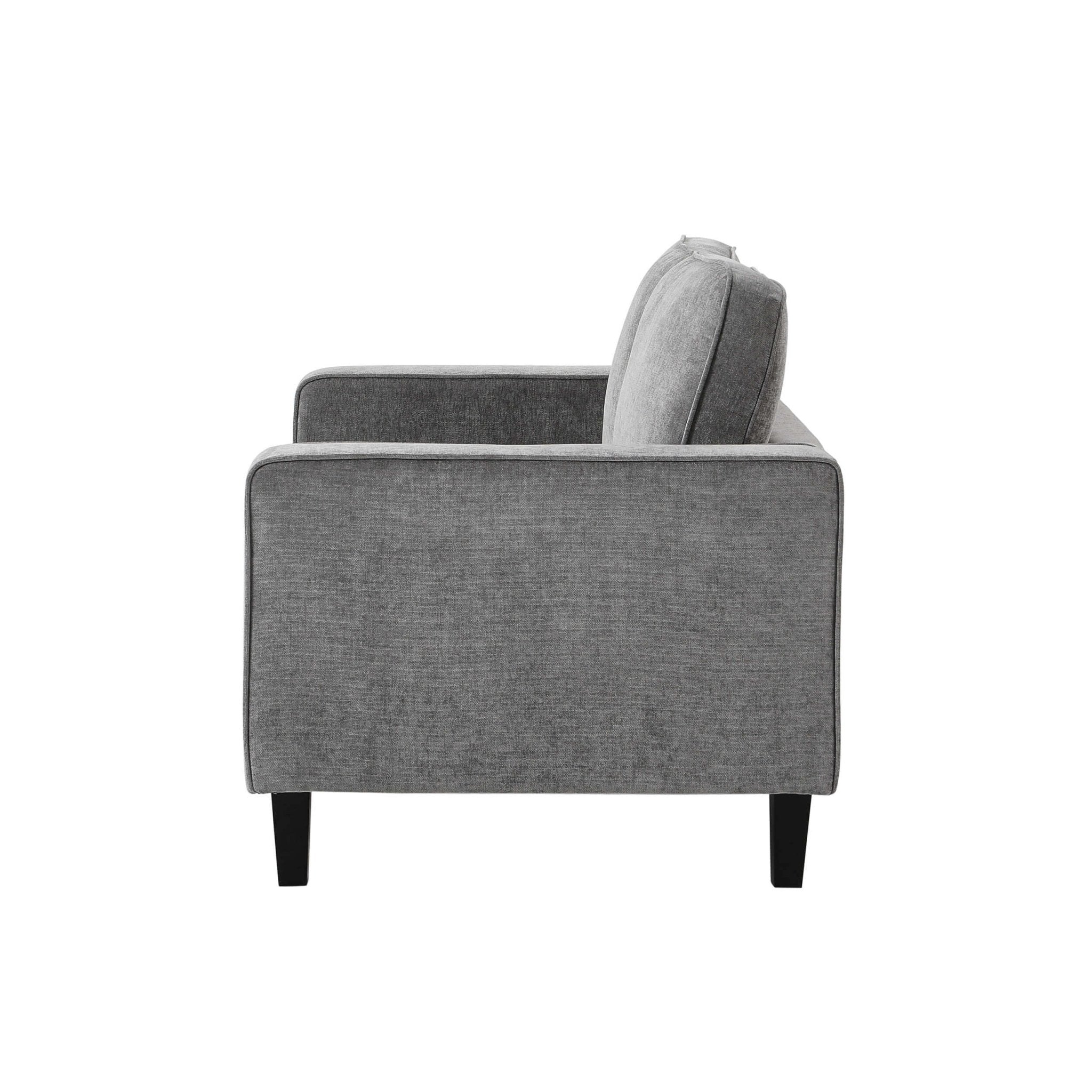 Canapé 2 places - Gris