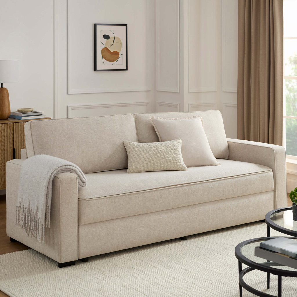 Canapé convertible - Beige